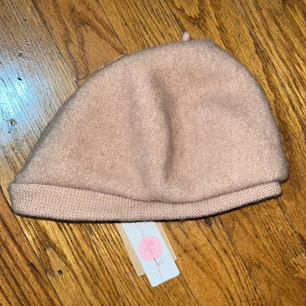 NWT Millymook Girl’s Tan Lorelei Wool Beret Hat
